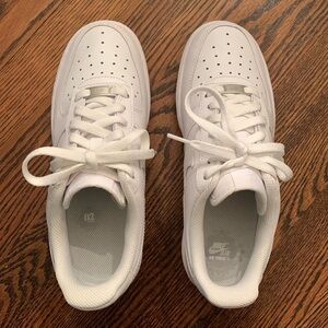New w/ Box—Nike Air Force 1 White Sneakers